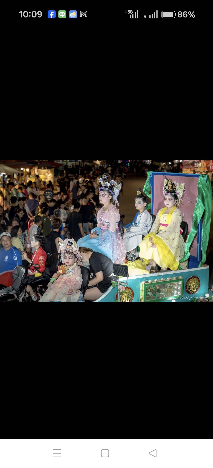 花車遊行 — 藝閣花車巡遊北港街頭